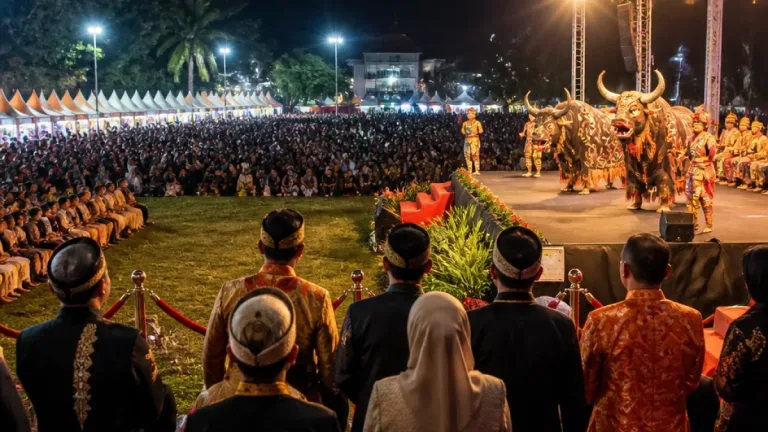Tanjung Selor: Bantengan Meriahkan Malam Penutupan Expo dan Bazaar UMKM 2026