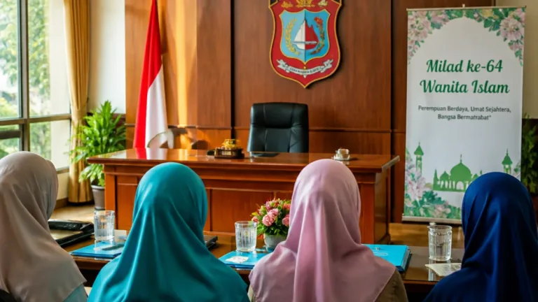 Tanjungbalai Dipilih Tuan Rumah Milad ke-64 Wanita Islam, Pemko Janji Dukung Penuh