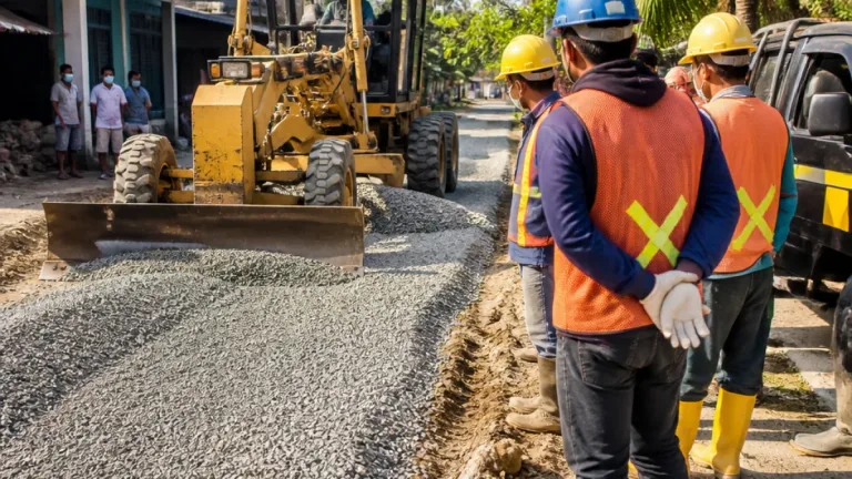 Tanjungbalai Percepat Perbaikan Jalan Mahoni, Warga Sijambi Berterima kasih