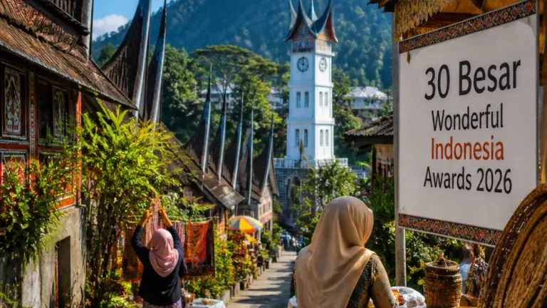 Tapian Tabiang Barasok Bukittinggi Masuk 30 Besar Wonderful Indonesia Awards 2026