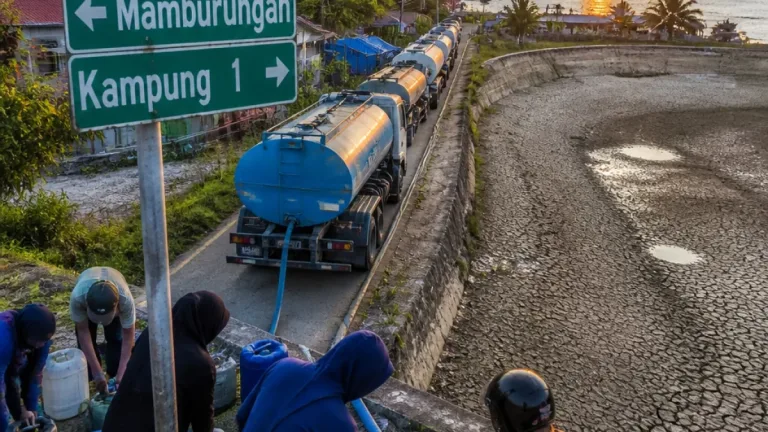 Tarakan Berlakukan Distribusi Air Bergilir setelah Debit Turun Drastis