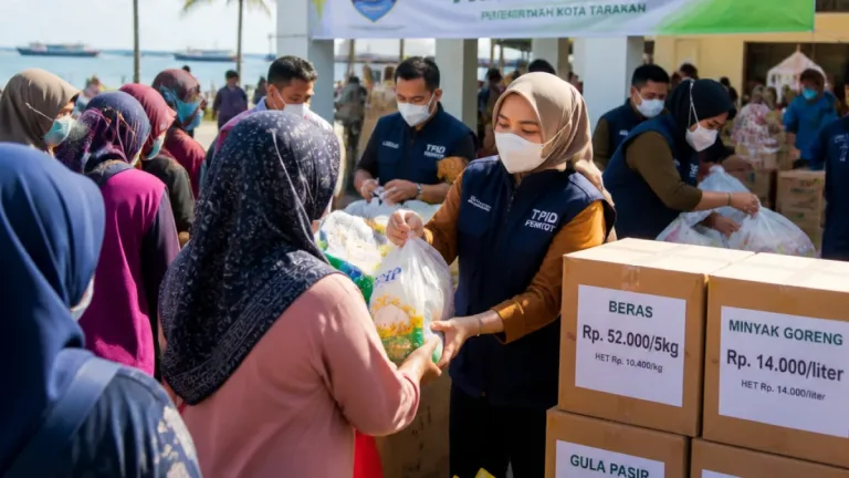 Tarakan Gelar GPM Keliling: Warga Antusias Manfaatkan Harga di Bawah Pasar