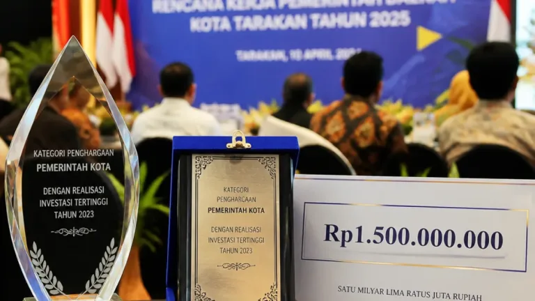Tarakan Terima Penghargaan Regional dan Dana Rp1,5 M untuk Perbaikan Layanan Kesehatan