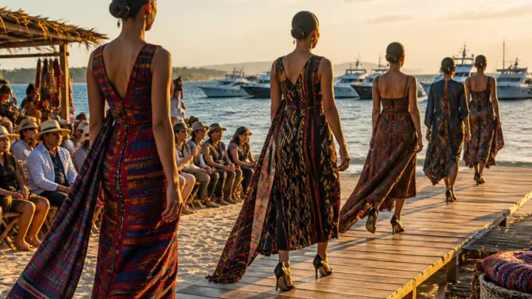 Tenunan Khas Bima Tampil di Lawata Fashion Week, Sambut Wisatawan Internasional