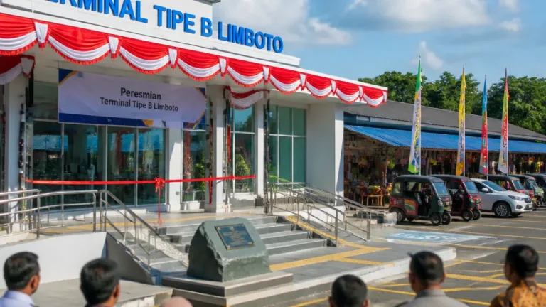 Terminal Tipe B Limboto Diresmikan: Fasilitas Lengkap dan Jalan untuk Pelayanan Transportasi