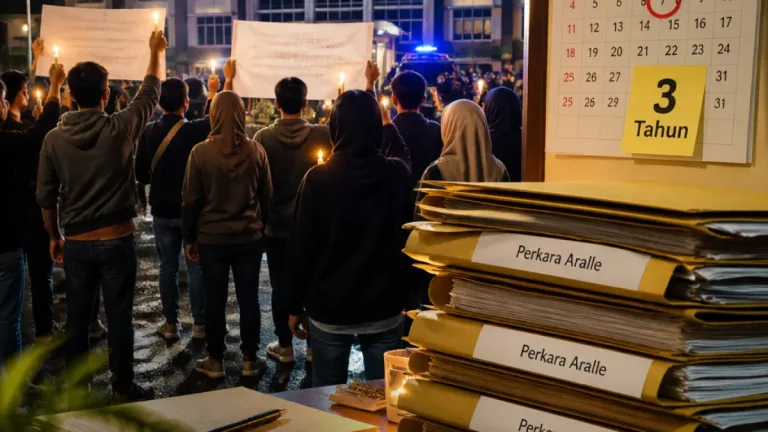 Tiga Tahun Kasus Pembunuhan Aralle Mengendap, Publik Desak Transparansi Polda Sulbar