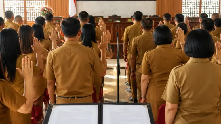Tomohon Lantik 11 Pejabat Administrasi dan Pengawas, Sekda Tegaskan Persetujuan BKN