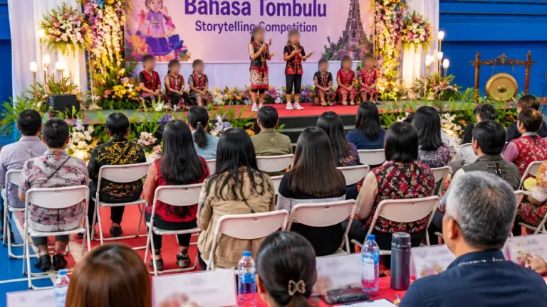 Tomohon: Lomba Bercerita Bahasa Tombulu Semarakkan TIFF 2026 untuk SD dan SMP