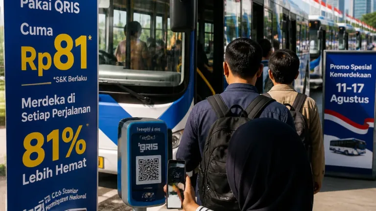 Trans Jatim Diskon Tarif Jadi Rp81 dan Potongan 81% untuk Periode 11–17 Agustus