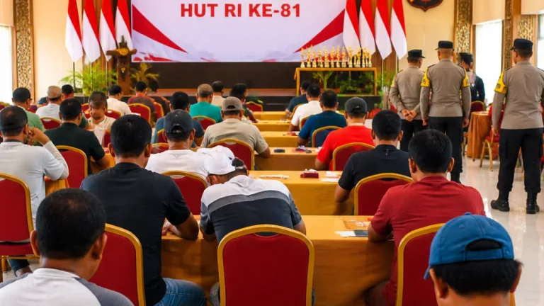 Turnamen Domino 432 Peserta di Bontang: Polres Dorong Sinergi Jaga Kamtibmas