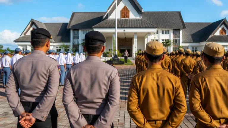 Upacara Detik-Detik Proklamasi HUT ke-81 RI di Sofifi, Kapolda Ajak Warga Perkuat Persatuan