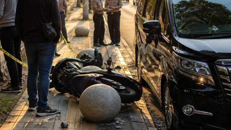 Viral di Bintaro: Pengemudi Alphard Hantam Motor Pakai Batu, Polisi Dalami