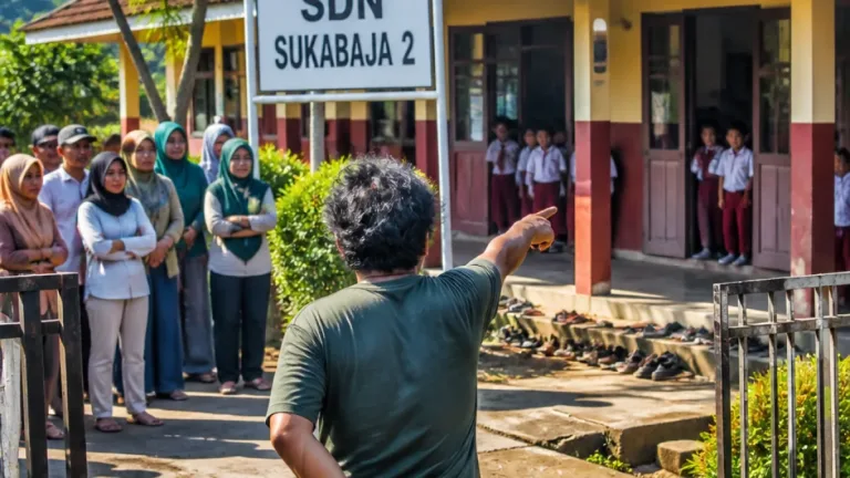 Viral: Oknum Wartawan Ngamuk di SDN Sukabumi, Terungkap Positif Konsumsi Psikotropika