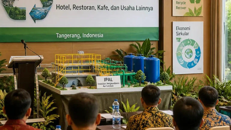 Wabup Ingatkan Dunia Usaha di Tangerang: Kelola Limbah Domestik Jadi Prioritas