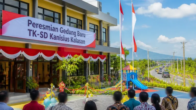 Wabup Sleman: Gedung Baru TK-SD Kanisius Harus Dukung Perkembangan Anak