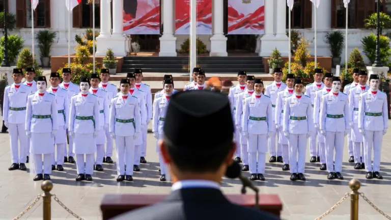 Wali Kota Kukuhkan 27 Anggota Paskibraka, Semarang Tekankan Pembentukan Karakter Pemuda