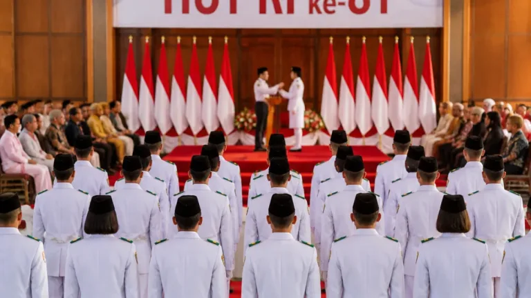 Wali Kota Kukuhkan 30 Anggota Paskibraka Sungai Penuh untuk Upacara HUT RI