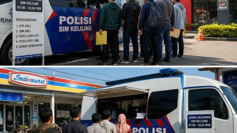 Warga Metro: SIM Keliling Polda Metro Jaya Hanya Buka di Dua Lokasi Hari Ini