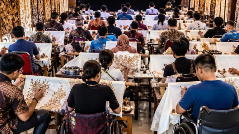 Yogyakarta Dorong Pemberdayaan Penyandang Disabilitas lewat Program Batik Inklusif