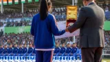 Abhista Basnett Receives Sikkim State Gold Award, ₹5 lakh Cash Prize for Football Achievements