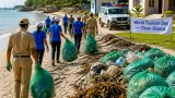 Andaman L-G leads cleanliness drive on Shaheed Dweep, reviews waste management and public services