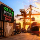 Merchandise exports jump 26% in August; trade deficit narrows to $9.4 billion