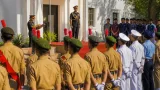 DDG NCC inspects Puducherry Group Headquarters, meets cadets and SSB aspirants