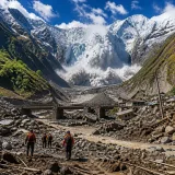Glacier collapse in Nepal underscores accelerating Himalayan ice loss and downstream hazards