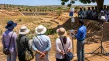 Ethiopian delegation studies ICRISAT water and land management in Jhansi