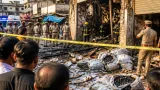 Four dead in Siwan firecracker-manufacturing blast; two police officers suspended