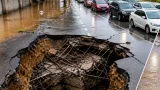 Heavy rain in Chandigarh causes road collapses, widespread waterlogging and traffic snarls