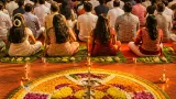 Indore community marks Onam with traditional performances, feast and floral art
