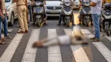 Indore influencer booked after video shows her lying on zebra crossing at Lantern Square
