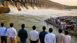 Karnataka agrees to release Krishna water to Jurala; Telangana ministers oversee phased supply