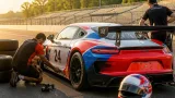Loni Unser helps Kellymoss Porsche to best finish of fifth in GT4 America at Barber