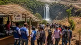 Nambi waterfall in Bijapur draws visitors as local youth turn guides; committee earns over ₹2 lakh