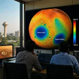 Indian team maps Mars temperature swings and waves using Hope mission infrared data