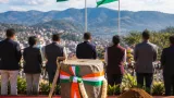 Shillong: Vice‑President Lays Foundation Stones for Five Projects; Remembers P A Sangma