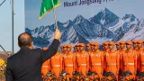 Sikkim CM flags off NDRF 'Shikhar' expedition to 7,462m Mount Jongsong