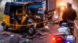 Three killed as lorry and autorickshaw collide head-on at Shikhar Ganj, Vizianagaram