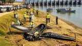 Two killed as twin‑engine training aircraft crashes near Kanpur’s Ganga Barrage