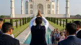 Uganda Vice‑President Jessica Alupo visits Taj Mahal during BRICS visit to Agra