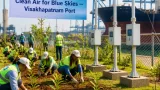 Visakhapatnam port plants 3,000 saplings, installs three air-quality stations to curb pollution