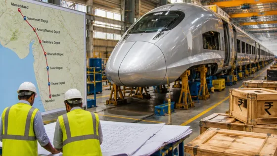 Ahmedabad-Mumbai Bullet Train: BEML Wins ₹5,400 Crore Contract to Build Indigenous Trains