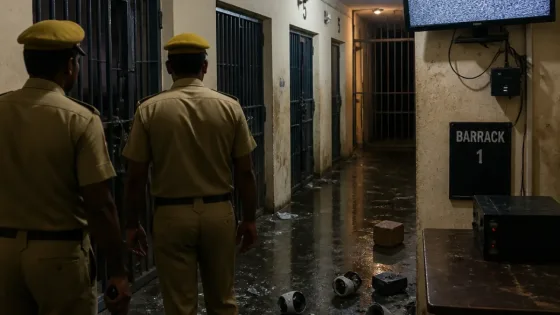 Ajmer jail files FIR after two inmates damage CCTV cameras in high-security barrack