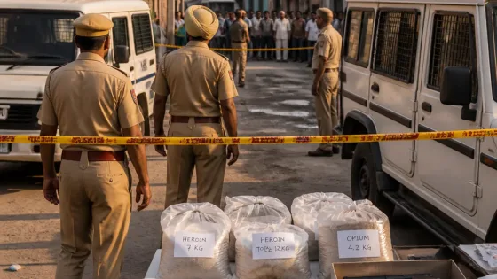 Amritsar police seize 12 kg heroin, 4.2 kg opium in two-day anti-drug drive