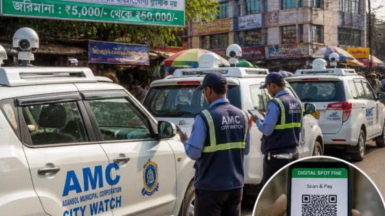 Asansol fines 264 people in week-long cleanliness drive; digital spot-fines collect ₹52,700