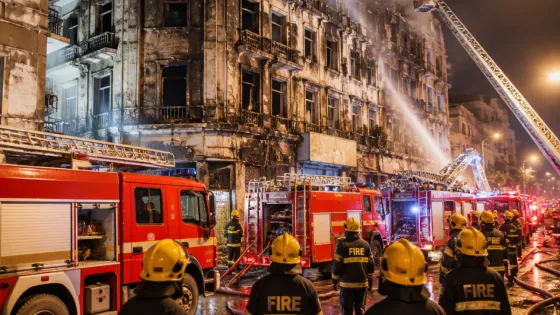 At least nine dead, six injured as major blaze sweeps Free School Street hotels in Kolkata