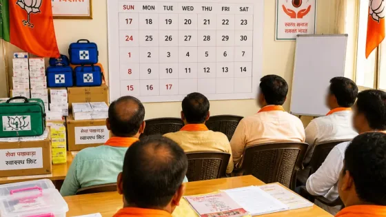 BJP holds review in Gorakhpur for month-long 'Seva Sankalp Abhiyan'