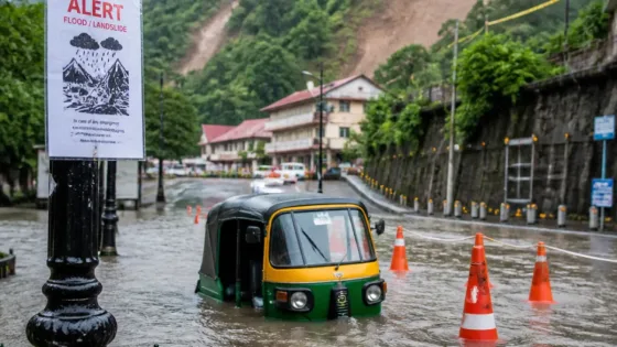 Dehradun on alert as heavy monsoon showers raise flood and landslide risks